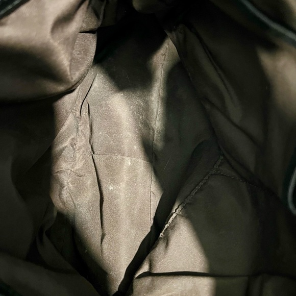 Cole Haan hobo shoulder bag in black leather. - Picture 8 of 14